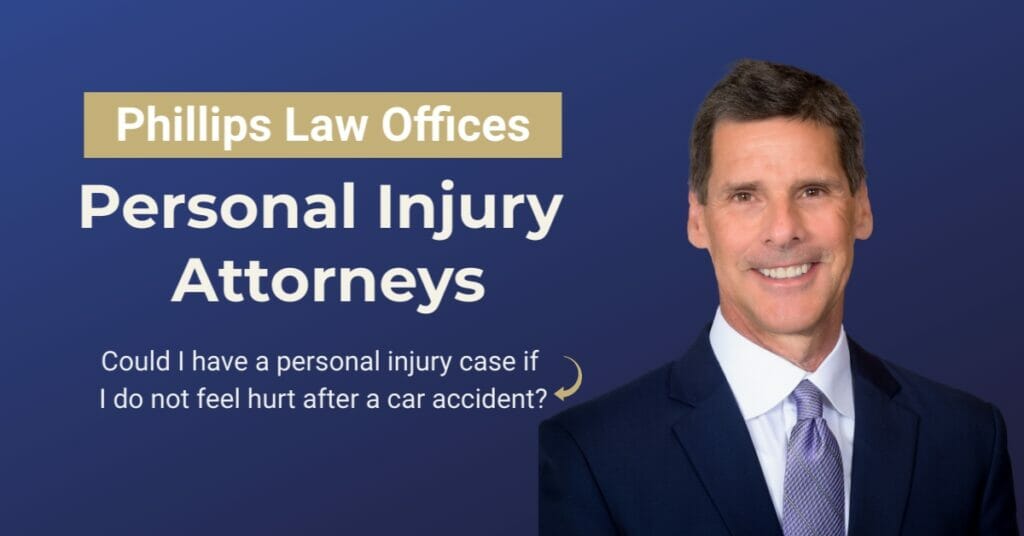 Not Feel Hurt After A Car Accident