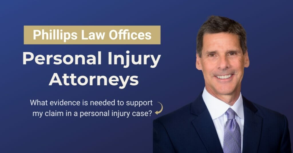What-evidence-is-needed-to-support-my-claim-in-a-personal-injury-case