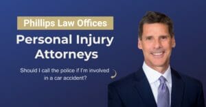 Should I call the police if I am involved in a car accident?