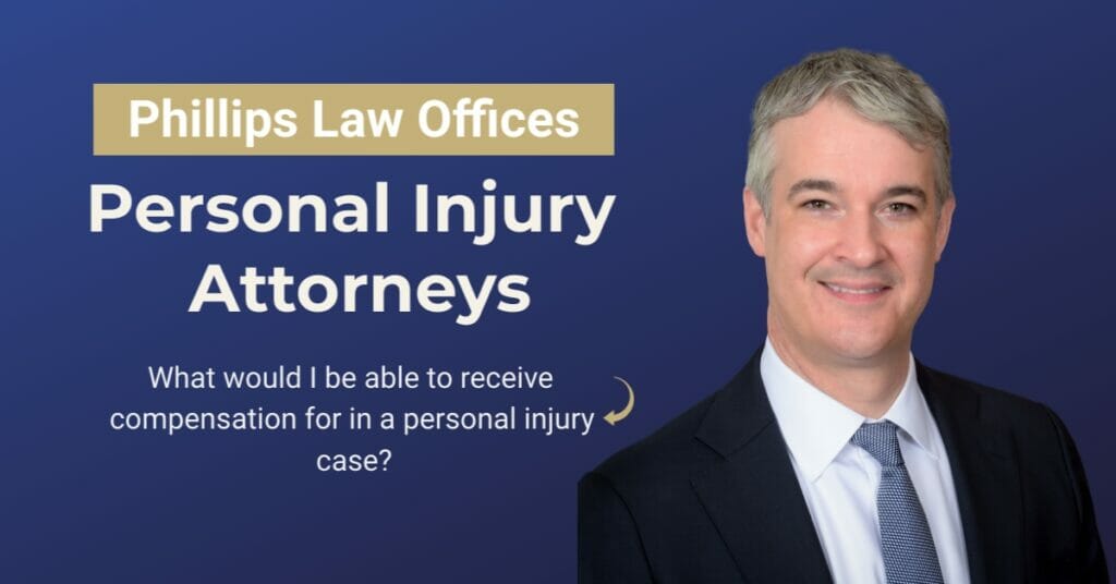compensation for in a personal injury case