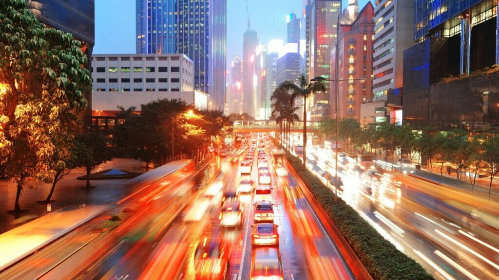Rush Hour in Chicago