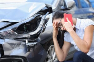What happens if I am at fault in a car accident?
