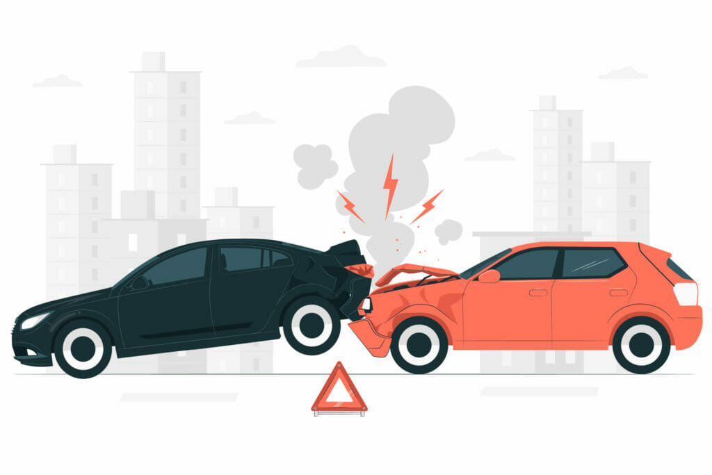 Passenger in a Car Accident