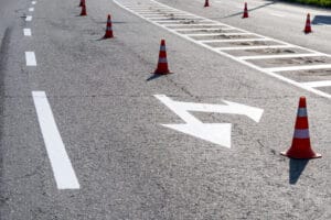 Who Is at Fault In a Lane Change Car Accident?