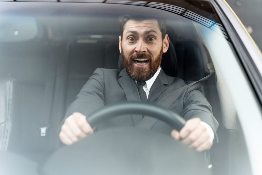Driver Denies Responsibility