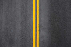 What Does a Double Solid Yellow Line Mean?