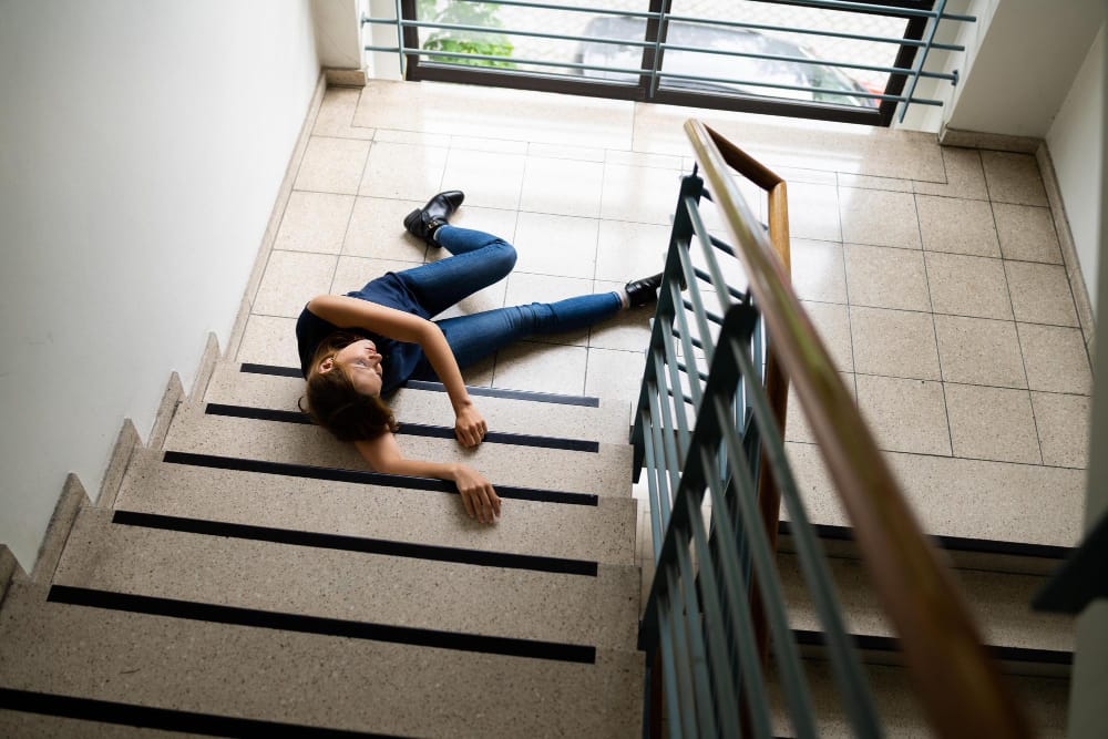 Common Injuries from Falling Down Stairs - Phillips Law Offices
