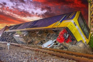 Railroad or train accident in Chicago