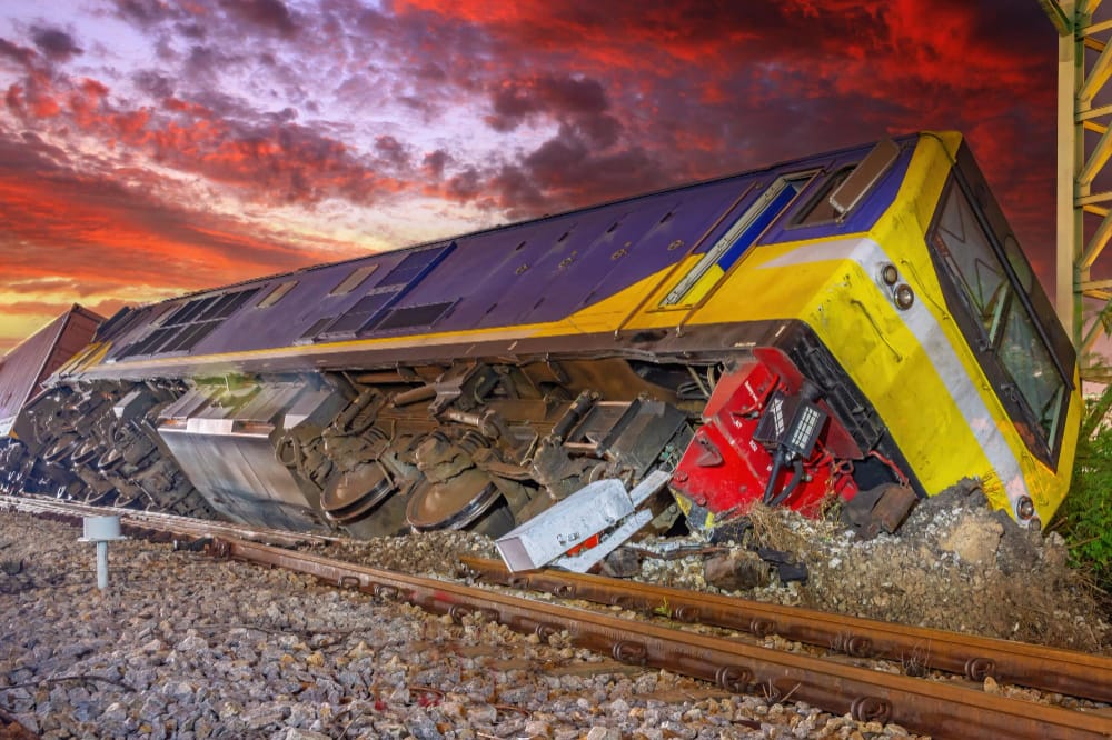 Railroad or train accident in Chicago