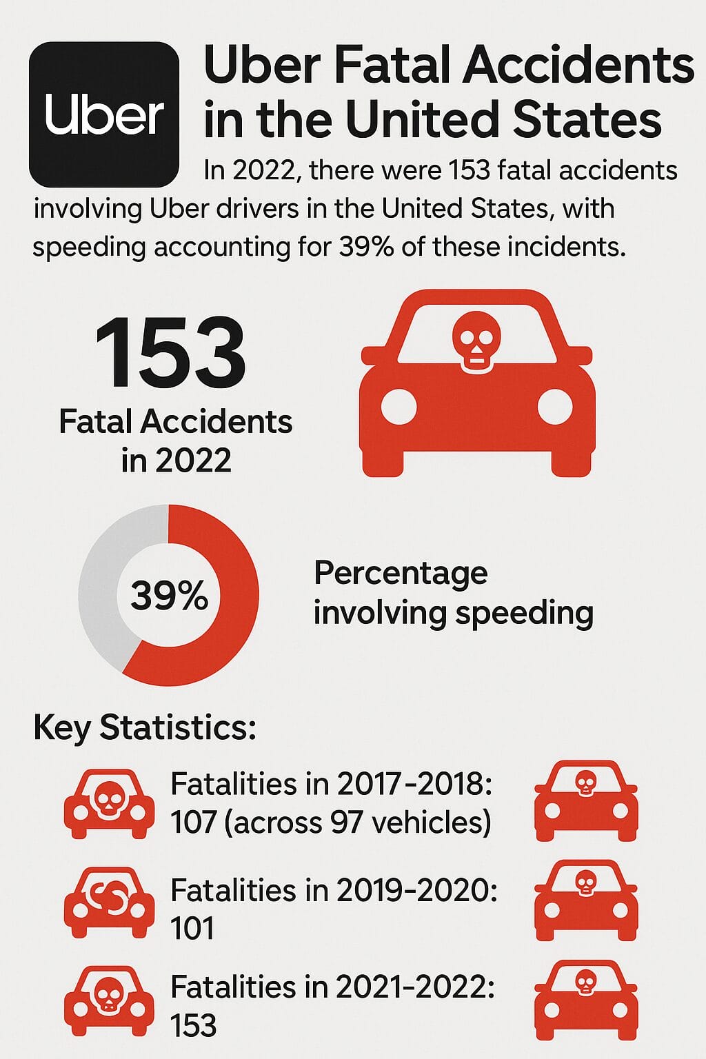 Uber Accident Statistics in United States and Illinois