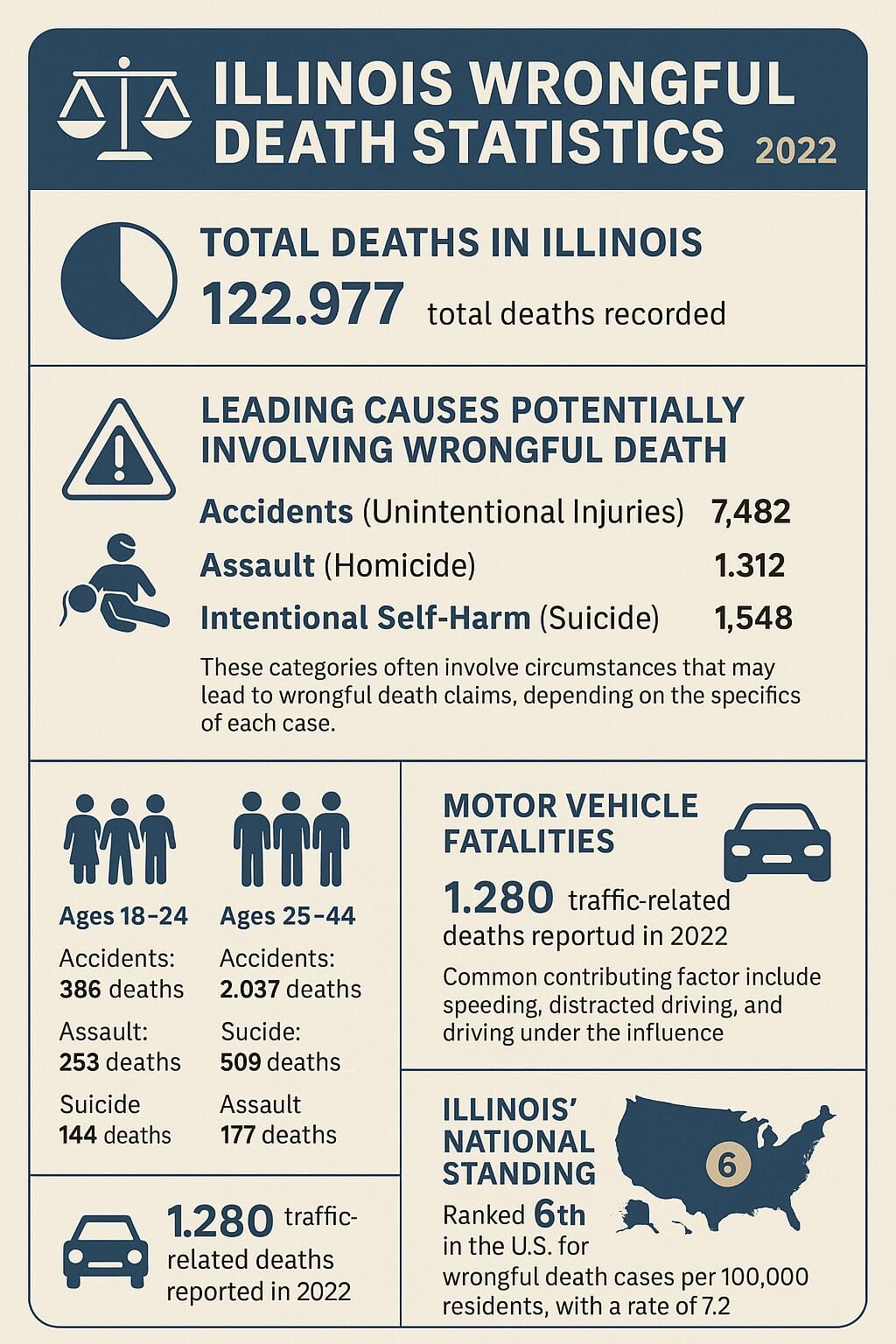 Wrongful Death Case Statistics Illinois