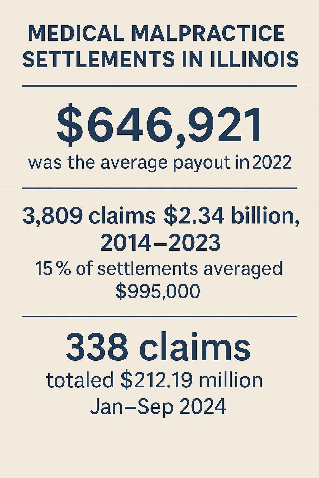 Medical Malpractice Statistics