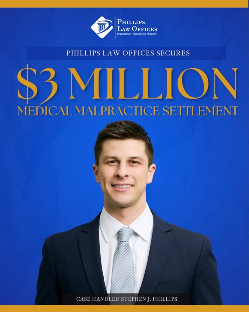 $3,000,000 settlement for a 46-year-old man who suffered a serious leg injury following a cardiac catheterization