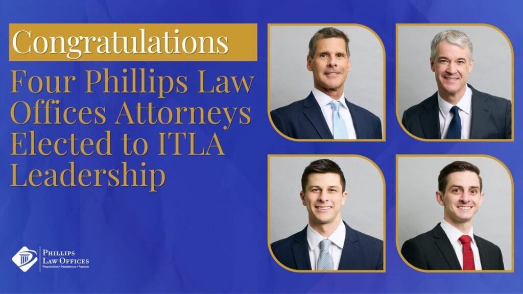 Phillips Law Offices Attorneys Re-elected to ITLA Leadership