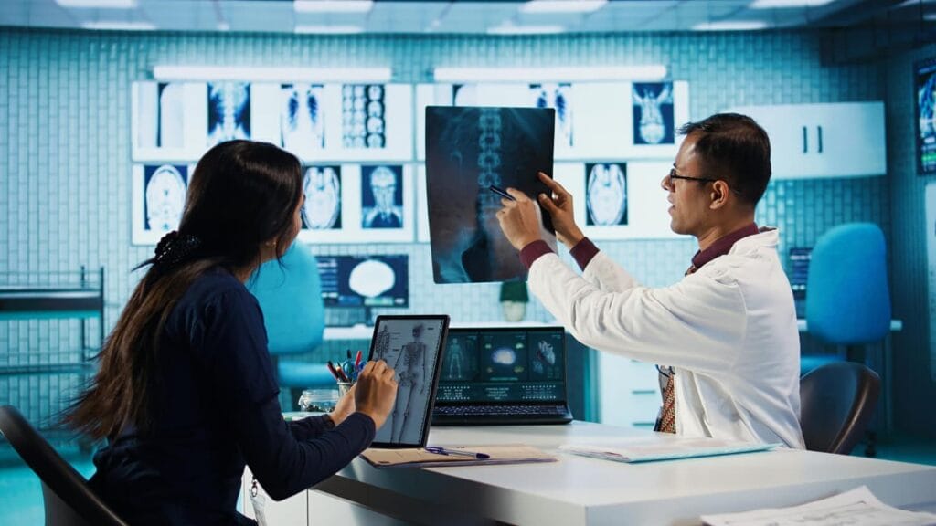 misread X-ray, MRI, or ultrasound