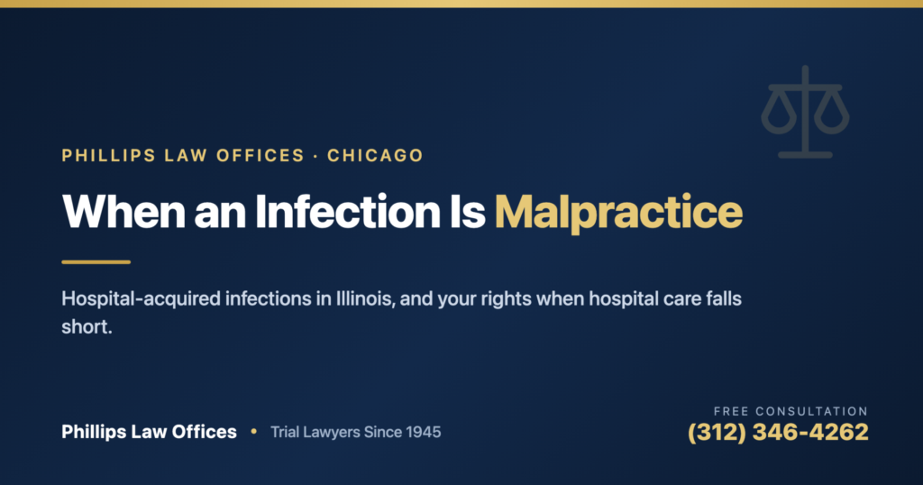 Hospital-acquired infections as medical malpractice in Illinois - Phillips Law Offices