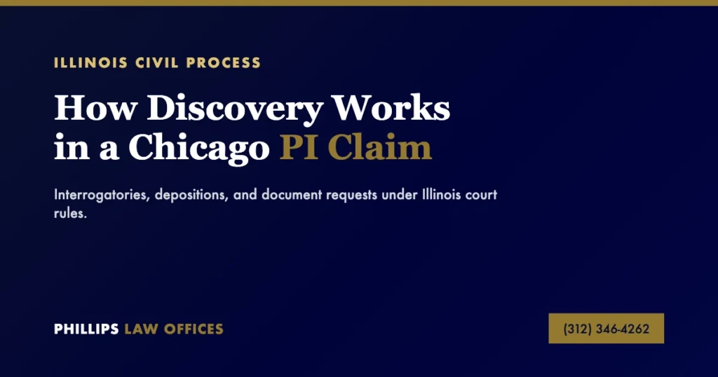 Illinois Civil Process: How Discovery Works in a Chicago PI Claim - Phillips Law Offices